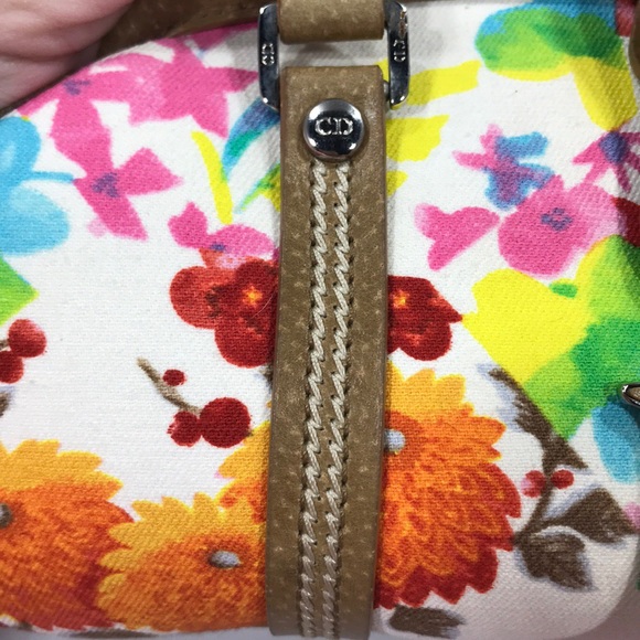 Authentic Christian Dior Floral Detective Bag NWOT - Picture 5 of 8